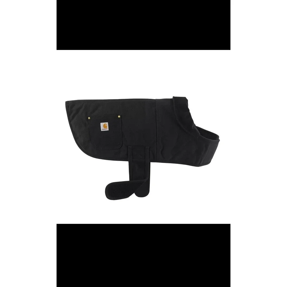 Firm Duck Insulated Dog Coat, Durable, Weather‎ Resistant, Black, Medium